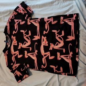 Pink panther short sleeve t-shirt